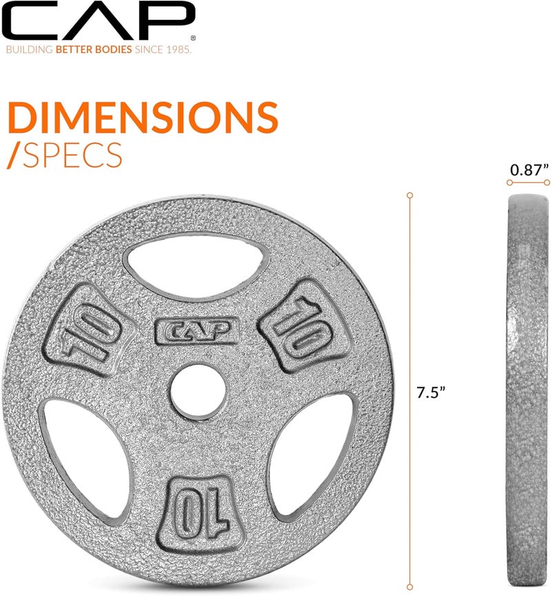 CAP Barbell Standard 1-Inch Grip Weight Plates - Image 4